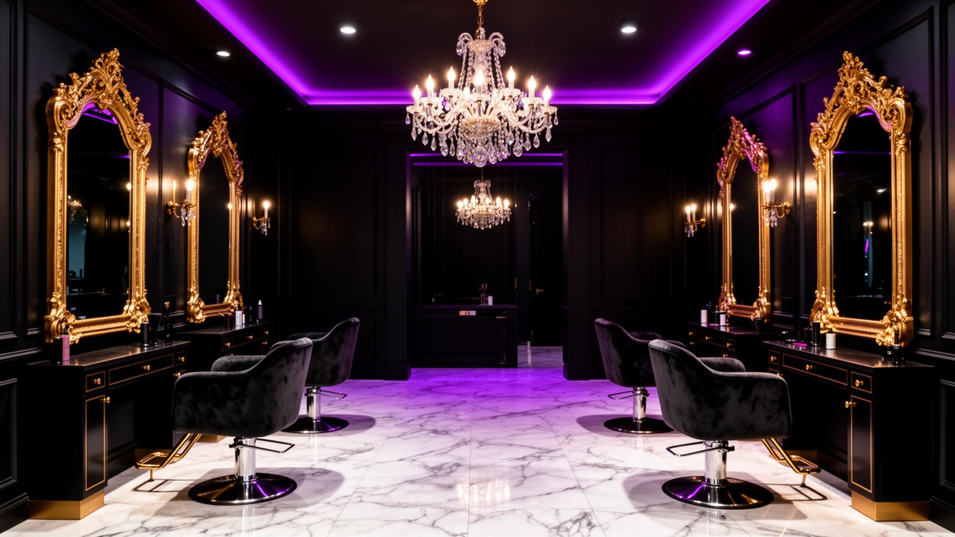 Salon24 luxury interior
